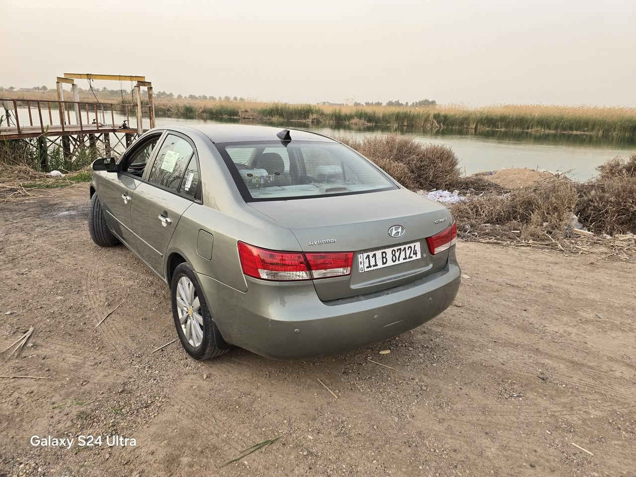 للبيع سوناتا 2007 وارد أمريكي بيه ضربه بالجاملغ الخلفي من امريكا وبيه صبغ حزام جماليه فقط السياره نضيفه جدا واحلى من الصور مكاني الحبانيه للإستفسار ***********
