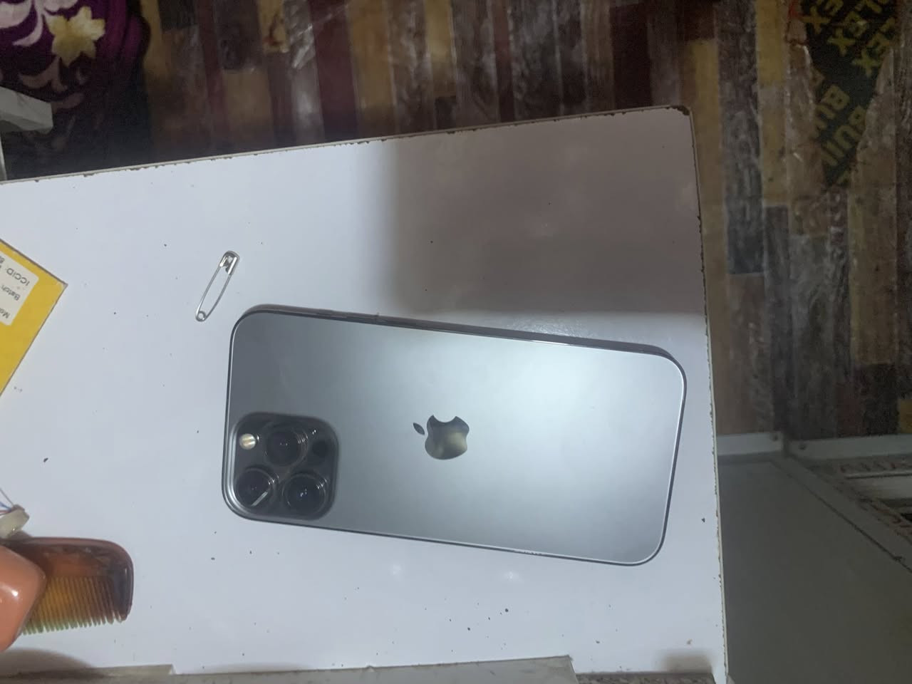 سلامو عليكم ايفون 13برو ماكس ماستر ذاكر 256 بطاريه ٨٧
لا معليه ولا مفتوح الجهاز الجهاز وكاله سعر الجهاز ٧٥٠وبيه مجال لطيبين عنوان الشعب حيور رقم الهاتف ***********
