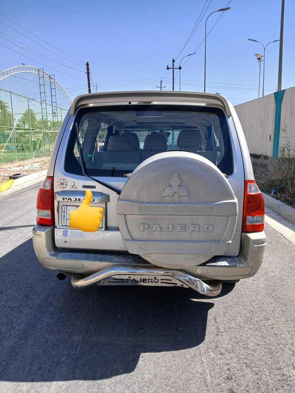 مكلف بالنشر....
سيارة باجيرو  موديل 2006...محرك 3600 🌹رقم بغداد 
سياره حلوه ونضيفه 7 راكب لون سلفري  تبريد ثلج ❄️
السياره بأسمي تحويل مباشر ثاني يوم 
سنويه لل 28 ....للاستفسار مكاني كربلاء طويريج ***********■■***********
