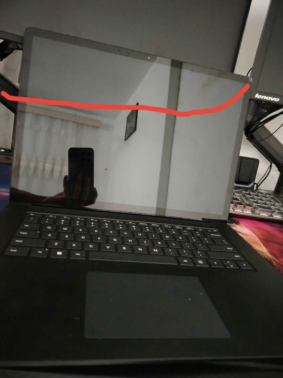CPU Core i7-1255U 
Bass speed 2.60GHz
cores 10 & threads 12
RAM 16GB 5200MT/s
Hard 256 ssd samsung
GPU 8GB Intel(R)Iris(R)Xe Graphics
Battery %99 charging cycle 89
Screen 15inch 2k
لاپتۆپێکە زۆر خاوێنە حسابکە ئیشی نەکردوە 89 جار شەحن کراوەتەوە زۆر بێ کێشەیە تەنیا شاشەکەی شکاوی هەیە و لەمسی ئیش ناکا دەنا هیچ کێشەیەکی دیکەی نیە لەکاتی ئیش پێکردن هەستی بە شکاویەکەی ناکرێ گەیاندن بەردەستە

لابتوب كلش نضيف قليل تم شحن 89 مرە نسبة البطاريه 99 بس بی کسر ب الشاشە و لمس لا یشتخل بس هاي كسر في شاشه ما به خلل اخر اكو توصيل السليمانية, العراق


**إذا كنت صاحب هذا الإعلان وتريد حذفه لأي سبب، رجاءا أرسل رسالة إلى الدعم الفني**