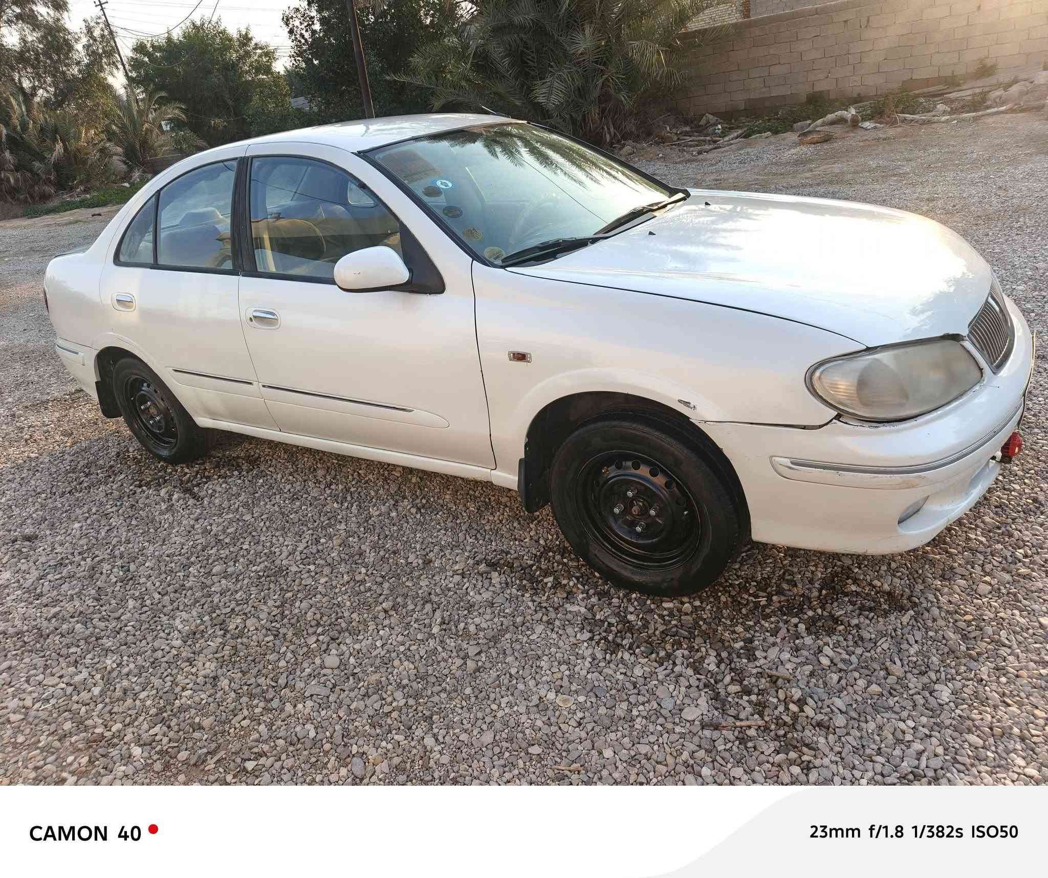 نيسان سني مديل 2003 محرك 1800ياباني السعر 70 وبيها مجال بسيط ***********مكان السياره واسط
