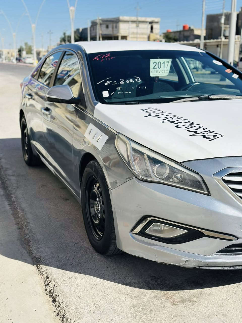 سلام عليكم شباب سياره سوناته مديل2017 محرك ألفين دوش وارد كوري  سياره كلش نضيفه سعر كلش حلو عنوان البصره زبير رقم هاتف ***********
