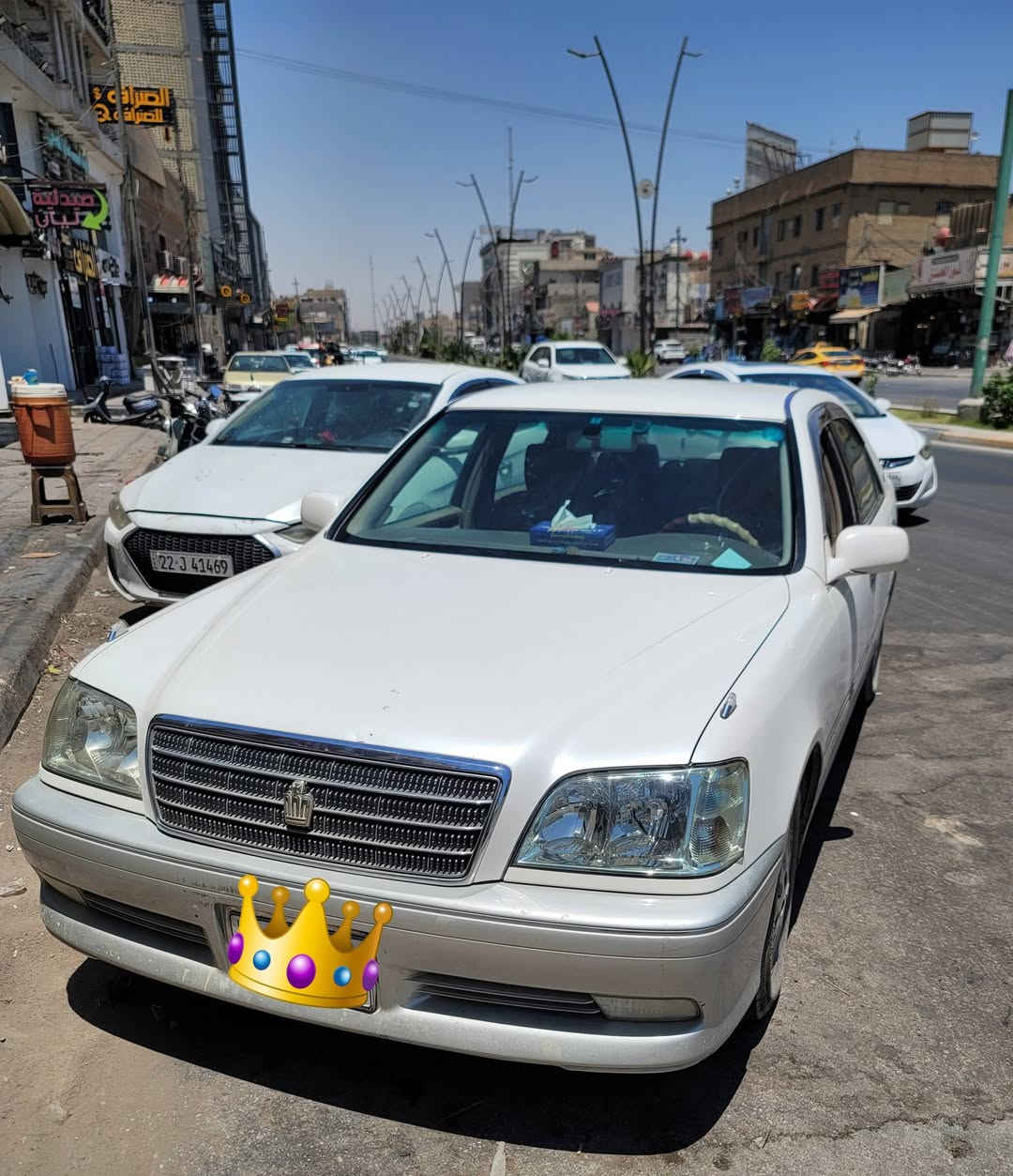 ملكه موديل 2003 كامل مواصفات مكفوله من اي شيء كفاله عامه مفحوصه بالكامل وداخله هزه قبل شهرين وباقي الكمرك  مكاني كربلاء المقدسة

رقم بي واتساب 
***********
