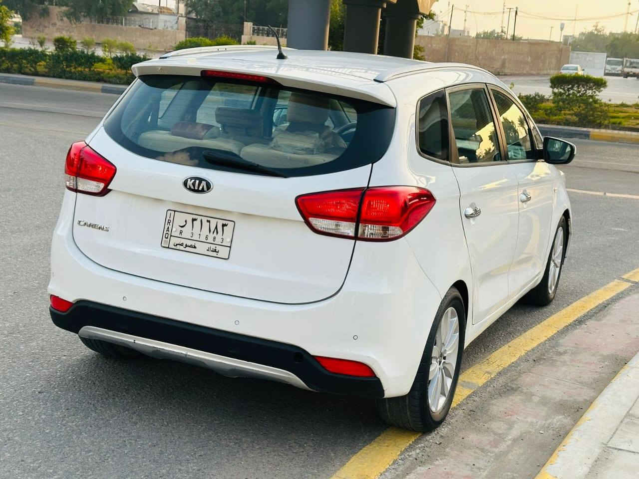 السلام عليكم البيع كيا كارنز2014 خليجي 7راكب مكينه 200 دوش رقم بغداد تحويل مباشر السعر 127 الاستفسار ***********
