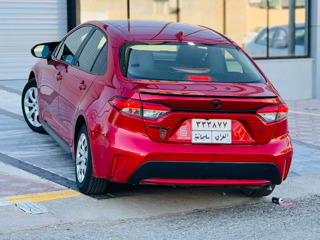 سلام عليكم
كورلا 2020 le
محرك 1800 المرغوب 
رقم سليمانية الدولي 
( حولتها بأسمي ورقم دولي عليها هسه)
ماشية 67 الف ميل
فقط قطعة وحدة صبغ بدون دواخل بدون ايرباك 
صور حادث و سونار مرفق 
سعر 155 وبي مجال 
***********
