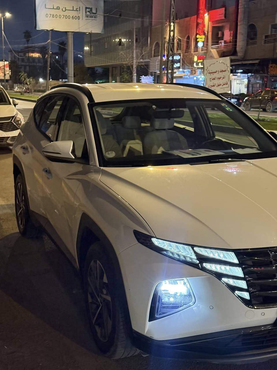 توسان 2024 خليجية – للبيع
▫️ تحويل ثاني يوم باسمي 
▫️عداد المسافة : 35 ألف كم
▫️ السيارة جاهزة بالكامل
▫️ فقط بارد خفيف بالباب الخلفي

المواصفات:
✔️ محرك 2000cc (دوش)
✔️ قطعتين تبريد
✔️ شاشة كبيرة
✔️ تحكمات على المقود
✔️ مثبت سرعة (كروز)
✔️ أنظمة قيادة: سمارت / ايكو / سبورت
✔️ سايد بريك كهرباء
✔️ أوتو هولد

سيارة استخدام شخصي ونظيفة

السعر 209 وبيها مجال بسيط 

مكان السيارة: بغداد 

*********** واتساب
