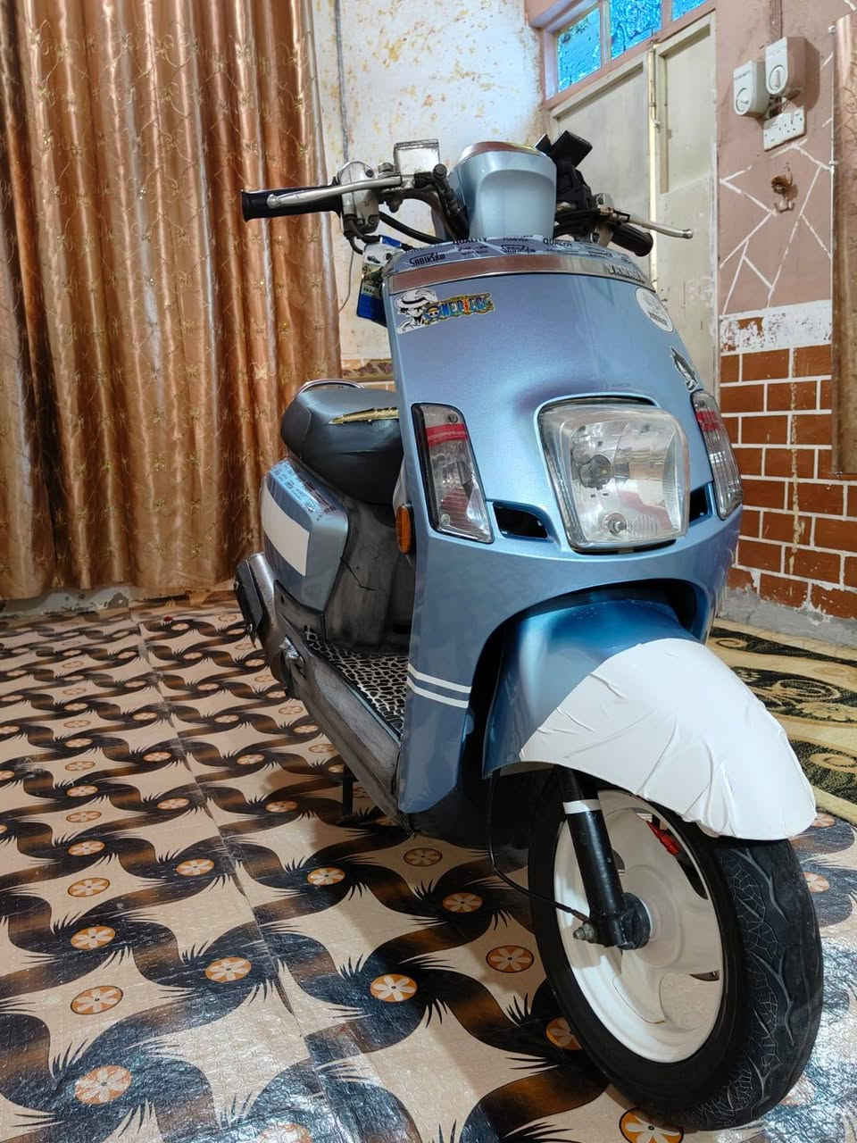 سلام عليكم
‏بوليـس مسطـره!!🔰"للبيع" 

‏مو بوليس عادي لاا مسطره

‏نظــاام نوزل

‏موديـل:2013 

‏كهربائـيااات كله شغااله

‏محرك بـلاد49 وضع الشركه

‏شلعه ومـعدل تاكل الگاع

‏كفرات تايوان الموجودات بيها

‏نوعيه كلش زينه 

‏و كفرااتها البلاد ختم واحد ويا المحرك موجودات اطيكياهن ويا الدراجه

‏مكفـوله كفاله عاامه 

‏تخم تاير جلاتين جديد ستوني شاده 

‏صالنصـه صجميه اصليهه مو تجاريه ام 85 واقيه كاربون

‏خلية بك لايت 

‏لايت، بكلايت، اشاير، سكن، سكن اشاره، نشرات داخليه  كلها شغاله 

‏الدراجه ما ملعوب بيها برغي ماا مفتوح بيه من كهربائياات من محرك كله وضع الشركه 

‏ماا ملعوب بيه ابد!! 

‏تعال وافحص وشوف محتاج فلوس واريد ابيعا دراجه نظيفا كلش 

‏ولمايعرف بيهن لاا يكسر بيها 

‏السعر: خااص 

‏الرقـم: "***********"

‏المكاان📍؛؛النجف كوفة شارع المعمل؛؛ 

‏
