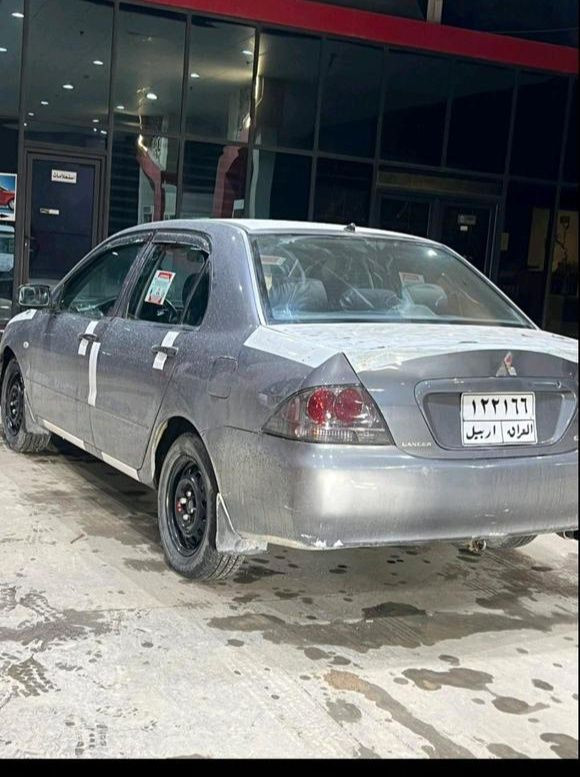 لانسەر 2007 
گێرو مەکینەی بەشەرت 
 لۆ جوانی حیزامە 
تەعویل بەشەرت 
مەکینە بچوک
رەقەم تەلەفۆن ***********
 سەیارەکە زۆر خاوێنە 5وەرەقە غرامە لەسەرە 51سافی قفل قفلی 🔒 أربيل, العراق
