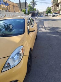نيسان فيرسا حادثهة جاملغ خلفي جهت السايق بيهة ملاحضات بسيطة  صدر جديد ...