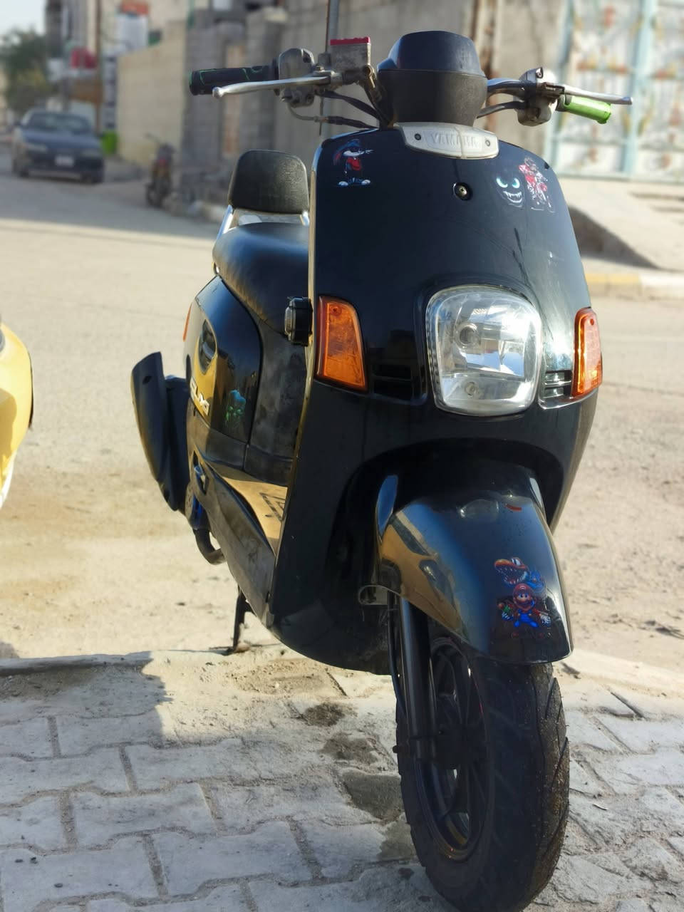 دراجه بوليس مفتوحه بوشه 55 دراجه حلوه ونظيفه ، حلوه نظيفه تخم تاير مكانه فاو الشماليه ***********سعر٦٥٠ بيه مجال
