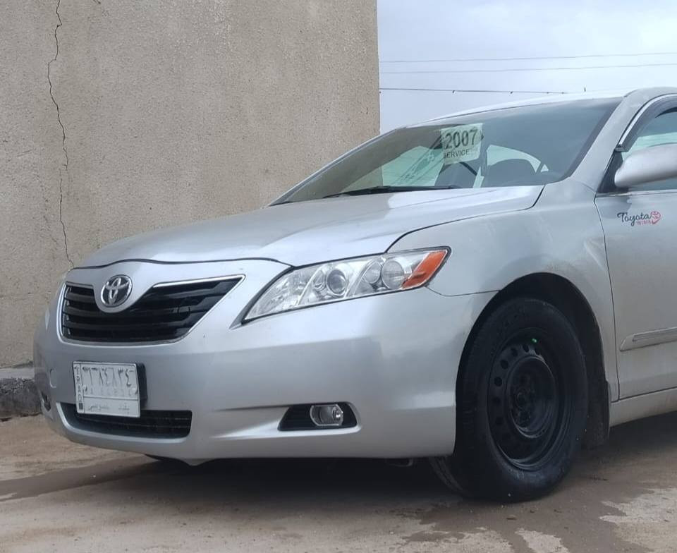 كامري ٢٠٠٧ وارد كندي رقم بغداد مشروع وطني
محرك ٤ سلندر ٢٤٠٠ مكينه وكير نضاف
صبغ عام ضررها جاملغ الايمن خشم الشاصي مصلح
قماره مابيها قطره معجون تكم وحوض مكفولات
تخم تاير جديد غرفتها كلش حلوه كهربائيات شغاله
السعر ٧٧ وبيها مجال مكان اسياره ابو غريب خان ضاري ***********   ***********
