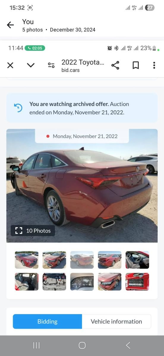 AVALON 2022 XLE 
١پارچە بئ ژؤرى بئ أيرباك
0_7_5_0_7_5_5_1_7_1_7 أربيل, العراق


**إذا كنت صاحب هذا الإعلان وتريد حذفه لأي سبب، رجاءا أرسل رسالة إلى الدعم الفني**