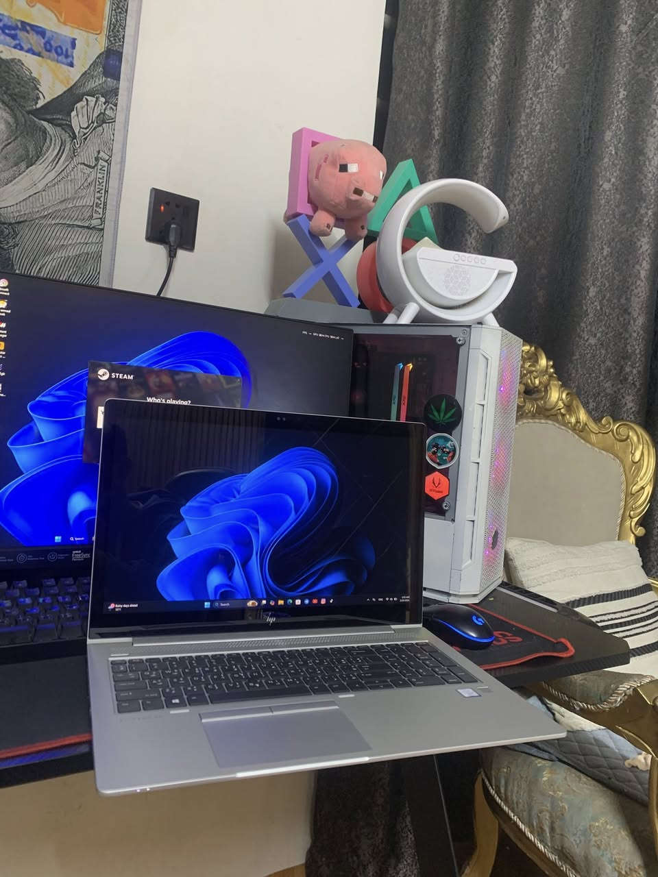 سلام عليكم 
لابتوب hp للبيع بس ماريد مراوس
Eiltebook 850 G6
مواصفات الجهاز:
Core i5 جيل ثامن
Ram ddr4 8gb
SSD 256
كارت شاشه خارجي 4gb 
شاشه لمس جهاز كلش جديد
سعر الجهاز ٣٥٠ بيها مجال للطيبين
***********
