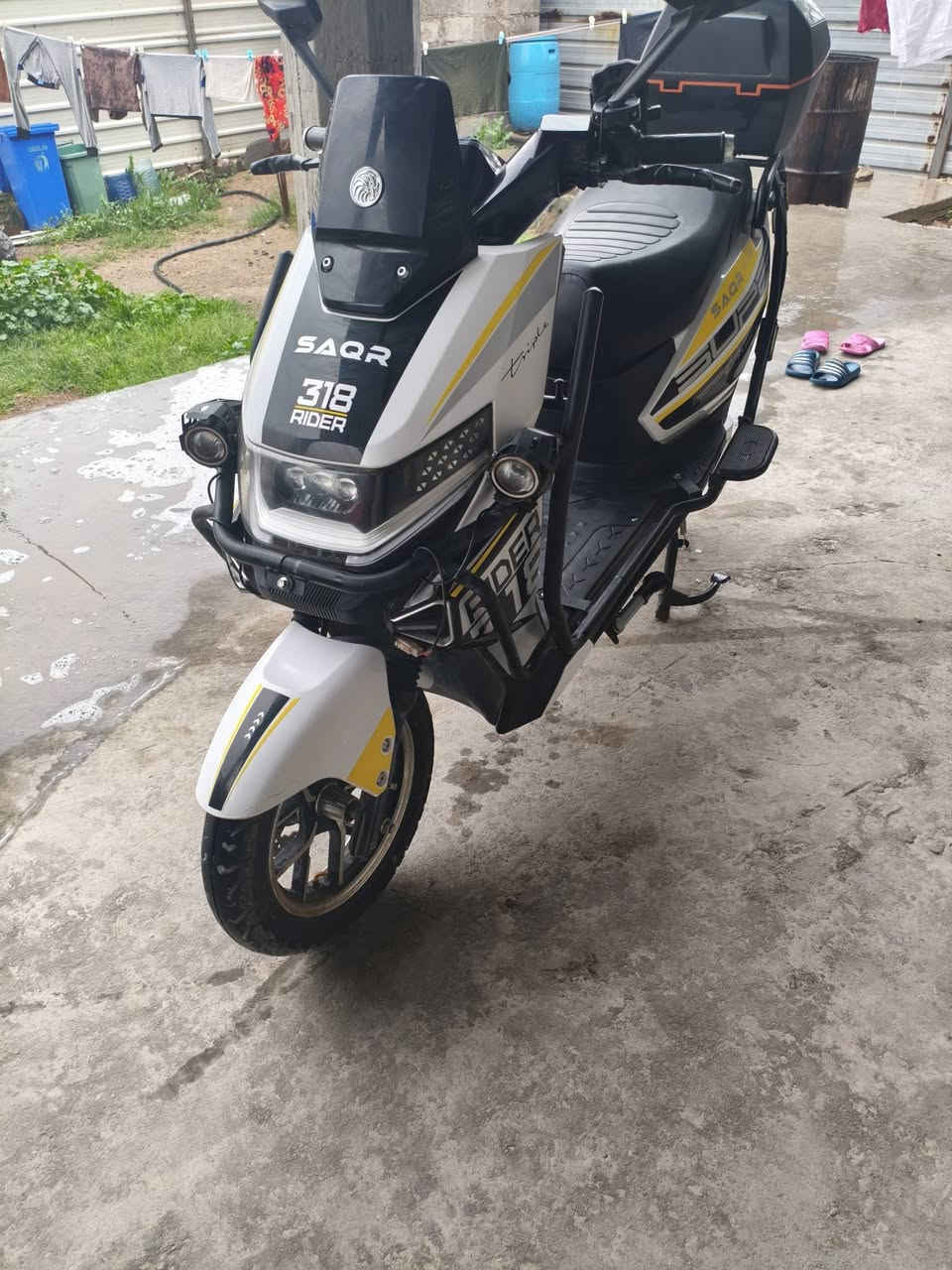 سلام عليكم دراجه شحن مفوله عيبه بس الشاشه عاطله الباقي كله فول سعره 650بيه مجال العلوان بغداد ابو غريب الخاص مفتوح


**إذا كنت صاحب هذا الإعلان وتريد حذفه لأي سبب، رجاءا أرسل رسالة إلى الدعم الفني**