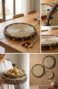 سلال خوص • شغل يدوي • ديكور تراثي