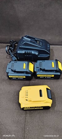 بطاريات اصليه • شاحن • فولتيه وامبير