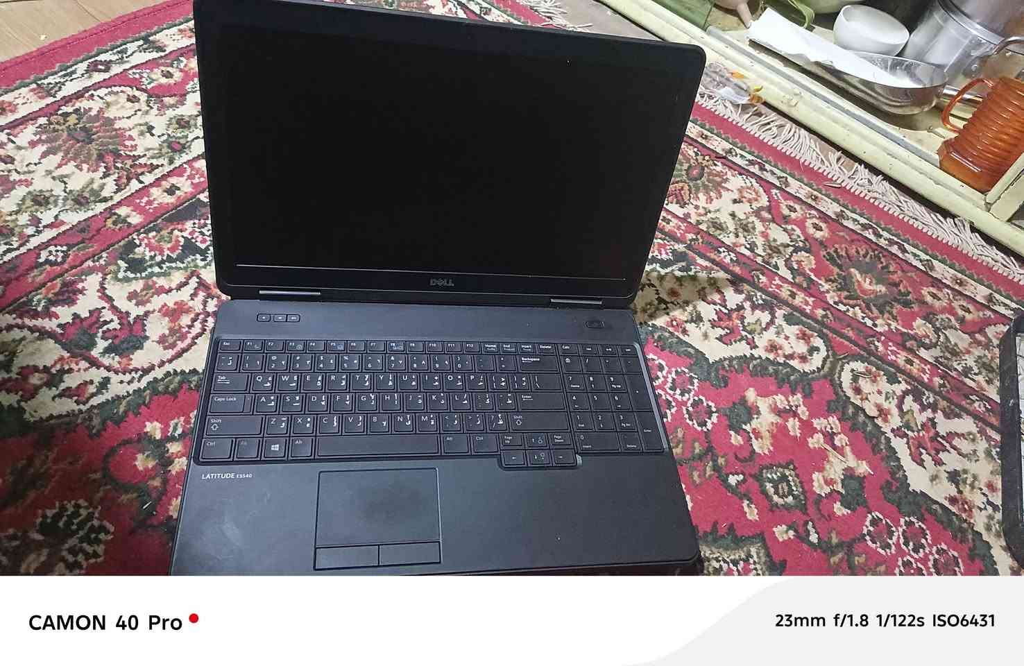 سلام عليكم لابتوب للبيع كلش حلو وجديد الله شاهد نوعيته دل مواصفات فوللل والله ذاكره ١٢٨ورام ٨جبير خيي 15/6 حجمهDell Latitude E5540 مكاني بابل حصوه سعره 275وبيه مجال بصيط ***********
