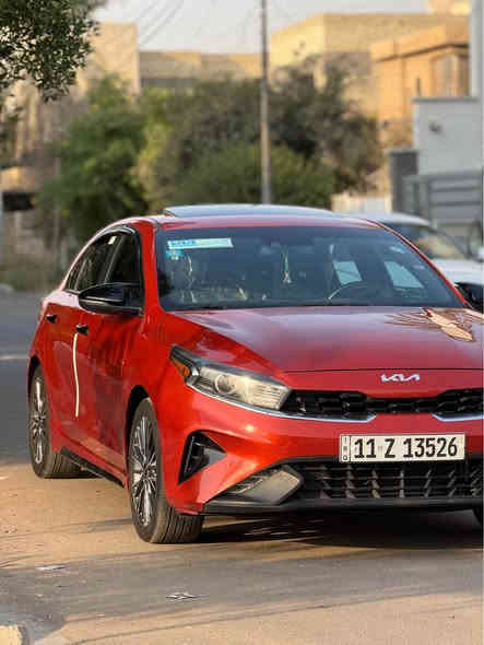 كيا فورتي 2023 — GT-Line فول مواصفات
ماشية 19 ألف ميل فقط
السيارة فقط نص البنيد مصبوغ
جميع القطع لايبل واحد

المواصفات:
 • كشنات حظن مختومة GT-Line
 • سايد بريك بصمة
 • فتحة سقف
 • إشارات مرايا
 • LED أمامي وخلفي
 • تشغيل عن بُعد
 • تبريد ثلج
 • صندوق ذكي
 • تحكمات ستيرن
 • سماعات Harman
 • محرك 2000 دوش المرغوب
 • ويل GT الأصلي
 • صدري أمامي وخلفي جديد
 • وباقي مواصفات الفورتي مثل الرادار والتحكمات المعروفة
سعر 173$

سيارة نظيفة جاهزة للاستخدام 
*********** بغداد
