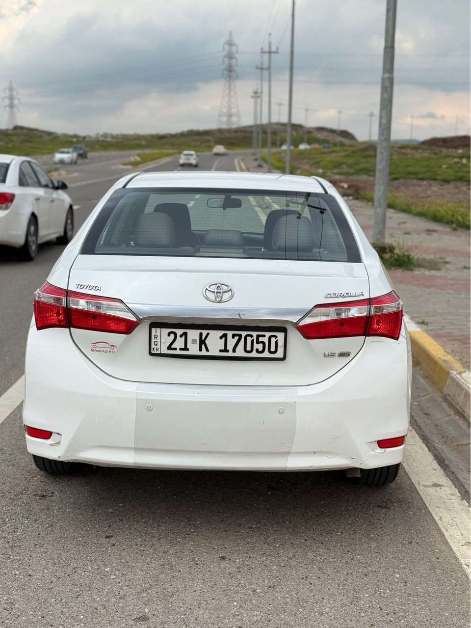 سلام علیکم 
تویوتا کرولا  
مودیل 2014
 مواصفات خلیجي  gli
محرك 1.6
بصمة
حساس
كير اوتوماتيك و عادي
داخل اصفر
ويل كروم
مراية كهربائي
جام كهربائي 
تحكم ستيرن
بي اربع قطعة صبغ
بجم خلفي كبس بدون دواخل
اربع تايرات جديد
تاخم صدر جديد
سنوية رقم هزة جديد لحد 2028
سيارة حلوة جاهزة مكفولة
مكان كركوك
***********
***********
سعر 112$ كركوك, العراق
