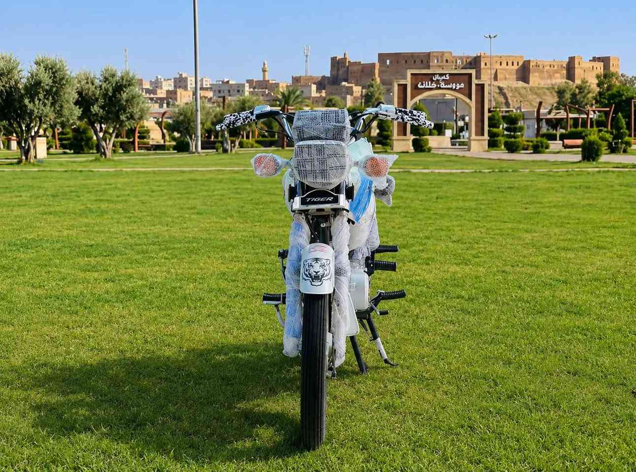 🏍️ دراجة تاtiger (تايجر) للبيع – بحالة الوكالة ونظيفة جداً!
📌 مواصفات الدراجة:
 الموديل: 2021
 الكير: 4 نمر (كير)
 السويج: بلادي (يقفل الدراجة بالكامل 🔒)
 الأوراق: وياها مَنيفيست الشركة (قانونية وكاملة جاهزة)
 المحرك (المكينة): كبس وما مفتوحة نهائياً (بوند، كاتم، وبشرط الفحص والفول نظافة 💯)
 المشي: ماشية قليل كلش وبحكم الجديد.
 النظام الكهربائي: كامل وشغال بشرط الفحص ⚡
 التواير (الإطارات): جديدة وبحالة الوكالة 🛞

ملاحظة: الدراجة ما شاء الله كلش نظيفة وجاهزة، وما تحتاج أي مصاريف (شغل واطلع).

💰 السعر: 500$
 📍 العنوان والاتصال:
 العنوان: كركوك - الشورجة (قرب مطعم حمه ناصر)
 رقم الموبايل: 📞 ***********

؟؟؟؟؟؟؟؟؟؟؟؟؟؟؟؟؟؟؟؟؟؟؟؟؟؟؟

🏍️ ماتۆڕی تایگەر (Tiger) بۆ فرۆشتن – لۆک و بێعەیب!
📌 تایبەتمەندییەکانی ماتۆڕەکە:
 مۆدێل: 2021
 گێڕ: 4 گێڕ
 سویج: بیلادە (هەموو گیانی قفڵ دەکات 🔒)
 بەڵگەنامە: مەنەفێستی شەریکەی لەگەڵە (یاسایی و تەواو)
 مەکینە: کەپسە و تا ئێستا نەکراوەتەوە (بۆند، کاتم و بەشەرتی بێعەیبی 💯)
 ڕۆشتن: زۆر کەم ڕۆشتووە و هاوشێوەی نوێیە.
 سیستەمی کارەبایی: هەموو گیانی بەشەرت ئیش دەکات ⚡
 تایەکان: لۆک و نوێن 🛞
تێبینی: ماتۆڕەکە ماشاالله زۆر لۆکە و هیچ مەسروفێکی تێدا نییە، 
💰 نرخ:500$ 
📍 ناونیشان و پەیوەندی:
 ناونیشان: کەرکوک - شۆرجە (لای چێشتخانەی حمە ناسر)
 ژمارەی مۆبایل: 📞 *********** كركوك, العراق
