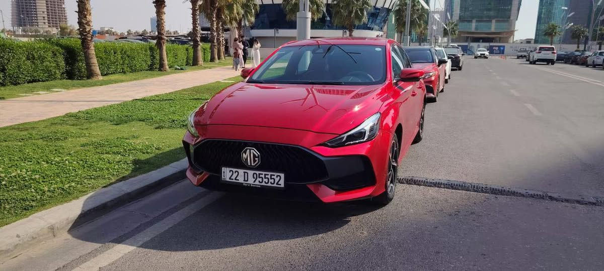 2022 MG GT
اليكم التفاصيل الآتية:

🚘 خليجي ضمان شركة mg
البرييييطانييي وليس الصيني فرقو

تم شراء السيارة من الوكالة قبل سنة وشهرين 

  مواصفات فوللل ام الخمس كامرات 
جلد تبريد قطعتين فول السياره مزوعه مواصفات ، بيها بارد وطخة بلباب مامعدله
كير ومكينة مكفول
🚘ماشية 35,000 كيلو

🚘 سعة المحرك 1,5L تيربو
🚘 مرتبط بناقل حركة أوتو 7 نمر 
🚘 يبلغ عزم الدوران 275 نيوتن 
✈️173 حصان
🚘 كير طيارة 
🚘 ا AIR BAG
🚘 حساسات خلفية
🚘 لايت زينون + LED
🚘 بك لايت LED
🚘 سلايد رووف 
🚘 حجم الاطار 215/50R17
🚘 ويل كب 17
🚘 4 دسك
🚘 مفتاح التشغيل بصمة
🚘 دشبول شاشة 
🚘 شاشة اندرويد 
🚘 كاميرا دوارة
🚘 5 كاميرات  360ْ 
🚘 الانارة الداخلية هالوجين 
🚘 المقاعد جلد لون أسود و أحمر 
🚘 حركة مقعد السائق كهرباء
🚘 مثبت السرعة Cruise
🚘 المودات والأوامر الصوتية
🚘 أوضاع القيادة  Drive Mode
🚘 المرآة الوسطية أوتو دم 
🚘 فحص أنظمة السيارة 
🚘 حساسات اطارات 
🚘 مقود جلد حياكة رياضي 
🚘 شفتات مقود
🚘 تبريد شاشة
🚘 قطعتين تبريد
🚘 هاند بريك بصمة 
🚘 ا ABS 
🚘ا Auto Hold    أوتو هولد
🚘ا ISO Fex        ايزو فكس
🚘 نظام مانع الانزلاق 
🚘 اشارة في المرايا الجانبية
🚘 مخرج منفذ الطاقة ⚡
🚘 ا  Bluetooth / USB
🚘 تطعيم الدواخل ألمنيوم وجلد بلون المقاعد 

🚘 أبعاد السيارة 🚘

📏 الطول 470 cm
📏 العرض 185 cm
📏 الارتفاع 148 cm

118 ورقة قفلل
***********

لوحتها اربيل تحويل ثاني يوم
