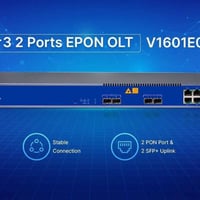 V-SOL V1601E02-DP • ٢ منفذ EPON • ٢٠ كم