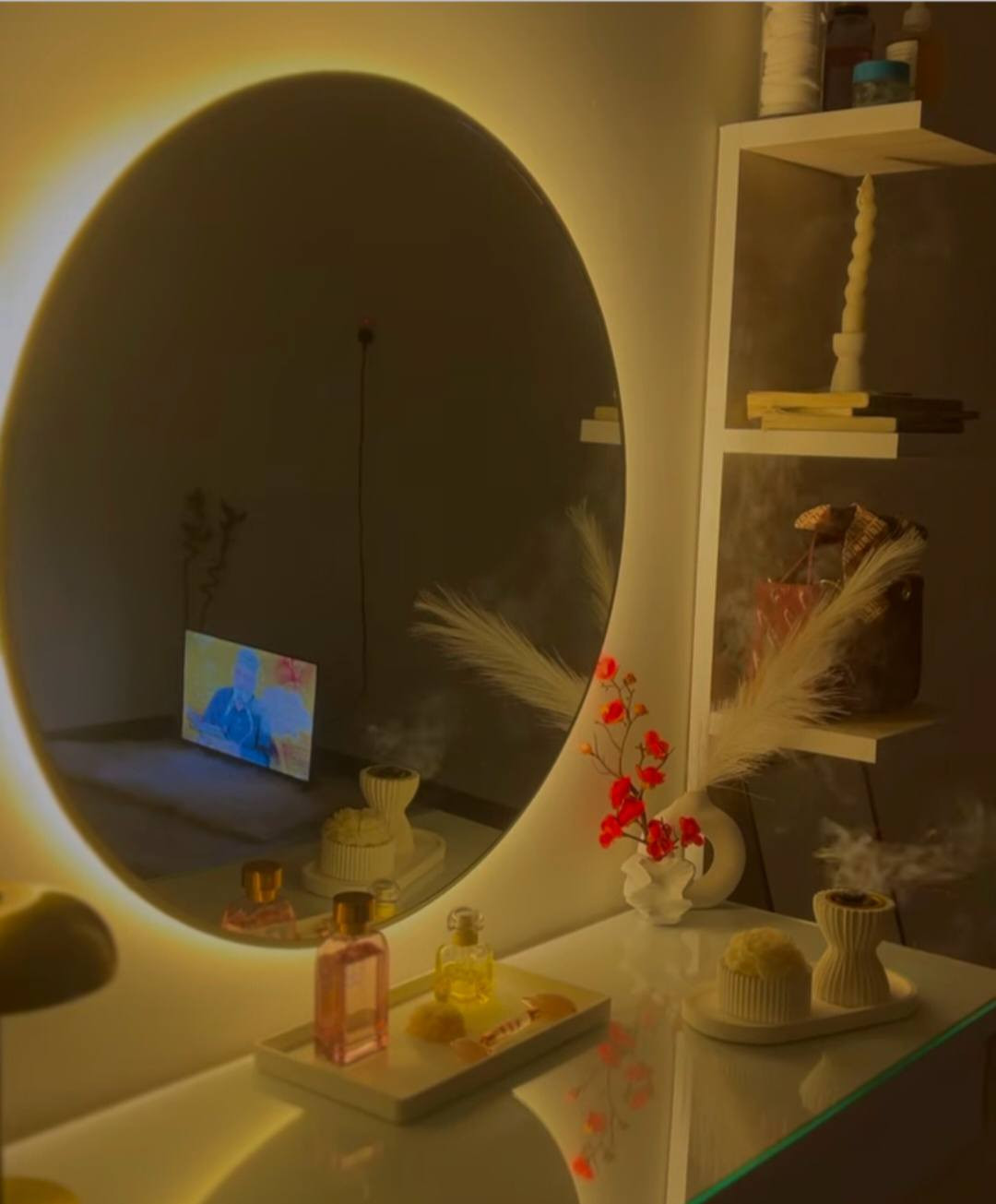 مرحبا بنات مرايا ظهرها خشب ابيض mdf لون ابيض قياس القطر 80 سانتيم
كوالتي كلش عالي ثقيلة جدا 
مع الانارة مالتها لون شمسي 
سعر / 65 الف كاملة  قفل شرط الفحص قبل الدفع
ما استعملتها ولامرة سبب البيع رايدة مرايا مربع
مكاني بغداد المنصور او تاخذي توصيل عادي
التواصل خاص


**إذا كنت صاحب هذا الإعلان وتريد حذفه لأي سبب، رجاءا أرسل رسالة إلى الدعم الفني**