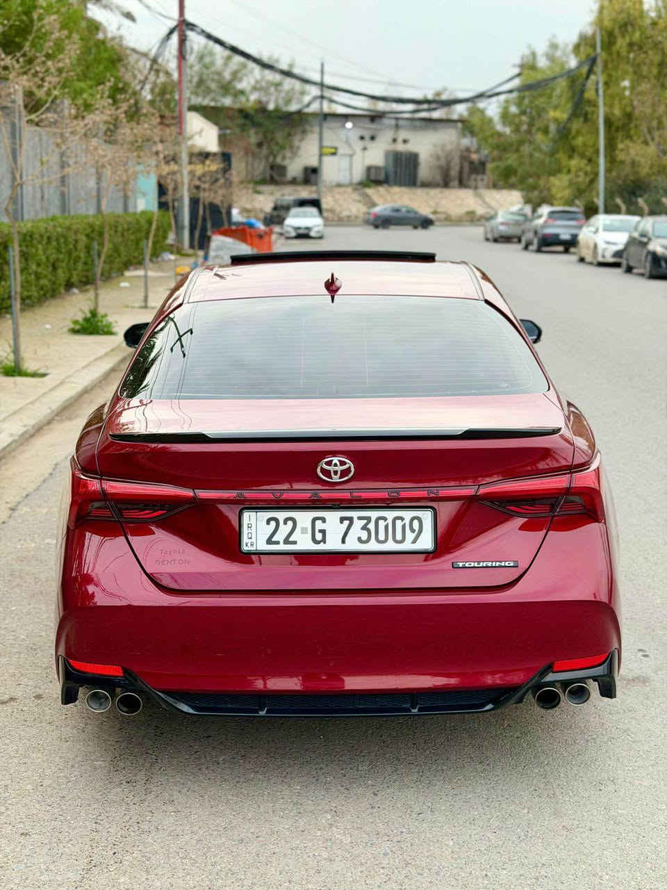 TOYOTA AVALON TOURING
‎#ارخص سعر 

#سعر بلاش
موديل: 2020 ✅
مكينة: V6 3,5 🦁
ماشية: 85000 الف
لون : ماروني 😍

دبيل سويج 2 بلادي 

كتاب تطليل 

‏‎مواصفـات تورينك 1/1

‏‎🛑  داتا شـو (لاينر) + كيج (عداد) الكتروني
‏‎🛑 فتحة سقـف
🛑  رادار امامـي
‏‎🛑  رادار 360 درجة + رادار نقاط عمياء
‏‎🛑 رادار تحديد مسار وخطوط شوارع
‏‎🛑 كشنات هيتـر + كشنات تبريد + خزن ميموري 
🛑 ستيرن هيتر
🛑 ليد داخلي
‏‎🛑  لايت اوتو عالي ناصي + ماسحات جام اوتو
‏‎🛑 تشغيل عن بعد
‏‎🛑 اوتو ستارت + اوتو هولد 
  ECO+NORMAL+ SPORT+SPORT+🛑
‏‎🛑 سستم صوت سماعات GBL
‏‎🛑 مواصفات هواية متنعد ذكرت عدد منها

🛑 داخل جلد اسود 

بدون نقص كير مكينة مكفولات كهربائيات

سيارة ب اسمي تحويل مباشير 
بي كتاب تضليل قانوني 

ملاحظة باب سايق بي صبغ 

بدون داخل بدون ارباك

السعر 245$ 💵 ماكو بهيج سعر بهاي المواصفات وبهيج نظافة

‏‎العنوان: اربيل.

***********☎️

 ‎واتساب - اتصا  ✅ أربيل, العراق
