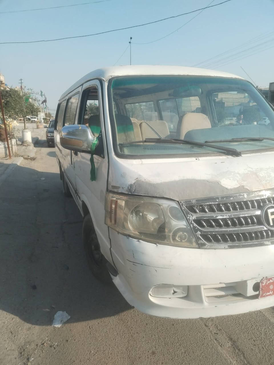 السلام عليكم كيا فتون موديل ٢٠٠٩ رقم بغداد احمر صدامي سنويه عضم عاج اصليه مطلوبه غرامات ٧٥٠ فقط هيئه ما مسجله مكان السياره بغداد مدينة الصدر راعيها بغداد تحويل راعيها يطلب ورقتين محرك وكير ونجي ياباني كير عادي محرك بي بداية تبخير حداديه حلوه غرفتها زينه تايرات نص عمر باتري جديد كهربائيات كلها شغاله عارضها ب ٢٨ وبيها مجال او مراوس حسب القناعه ***********
