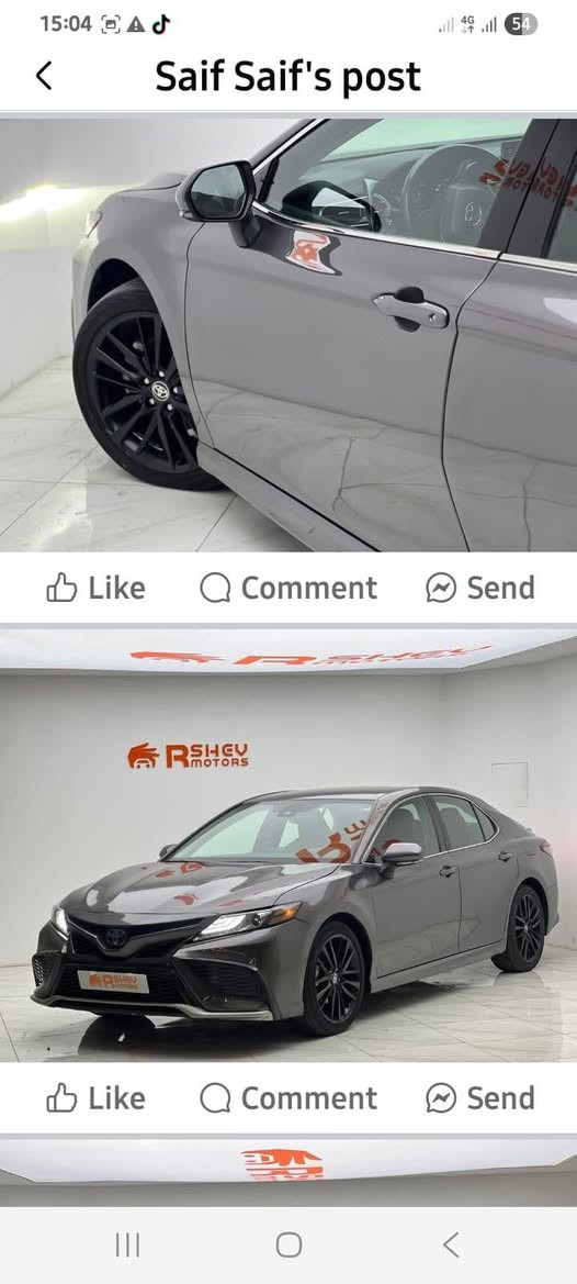 کامري xse hybrid 2023اربع قطع صبغ حراريصفحة السايق بخ امريكا بدون داخل ابد رقم كاتي ترقم شمالي سعرها 189وبيها مجال مكانها دهوك اي ستفسار خاص


**إذا كنت صاحب هذا الإعلان وتريد حذفه لأي سبب، رجاءا أرسل رسالة إلى الدعم الفني**