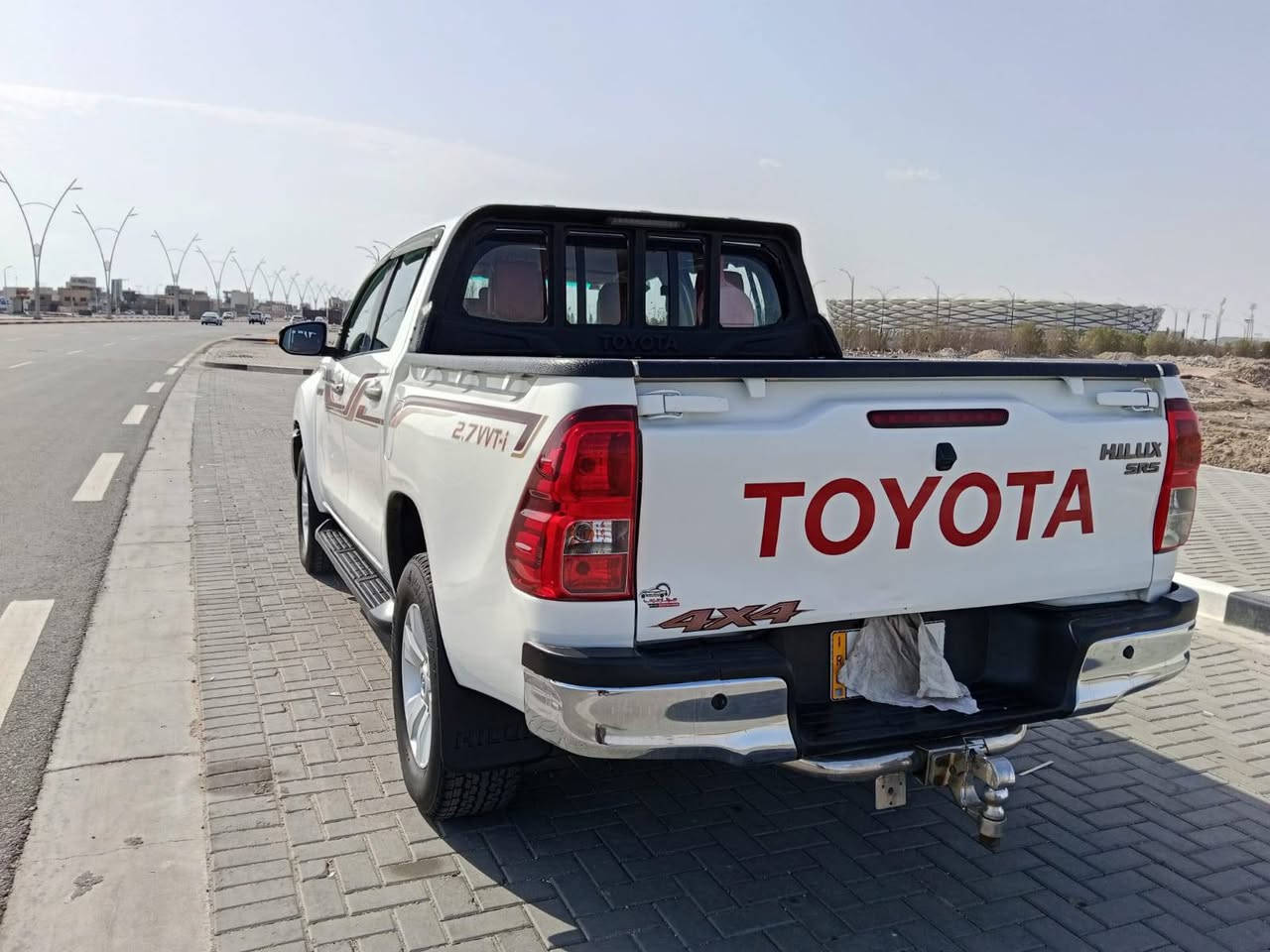 تويوتا هايلوكس فورويل 2019
اوتماتيك رقم بغداد انكليزي بسمي تحويل 
ثاني يوم ساز اصل فول مواصفات 
مكفوله من الضربه والصبغ وتبديل المكان بصره
الشراي يتصل ويدلل محرك كير اكسل مكفولات
 شرط وضع الشركه برقي ما مفتوح بيه مكاني البصره وهذه رقمي *********** سياره جديده كلش اخت زيرو والشراي يتصل
