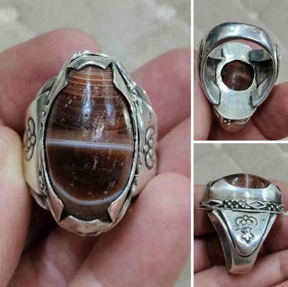 جزع مشروط يماني قديم صياغه يدويه ثقيله سعر 150 الف مكاني مدينة الصدر  ***********
