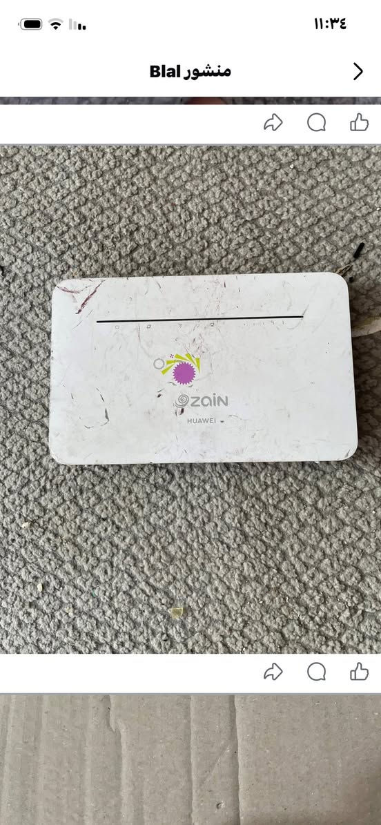 سلام عليكم راوترات ثنين اثير واحد مقفول علىstc 
للبيع شغلات وياهم محولاتهم سعرهم مع التوصيل 120 ثلاثتهم


**إذا كنت صاحب هذا الإعلان وتريد حذفه لأي سبب، رجاءا أرسل رسالة إلى الدعم الفني**