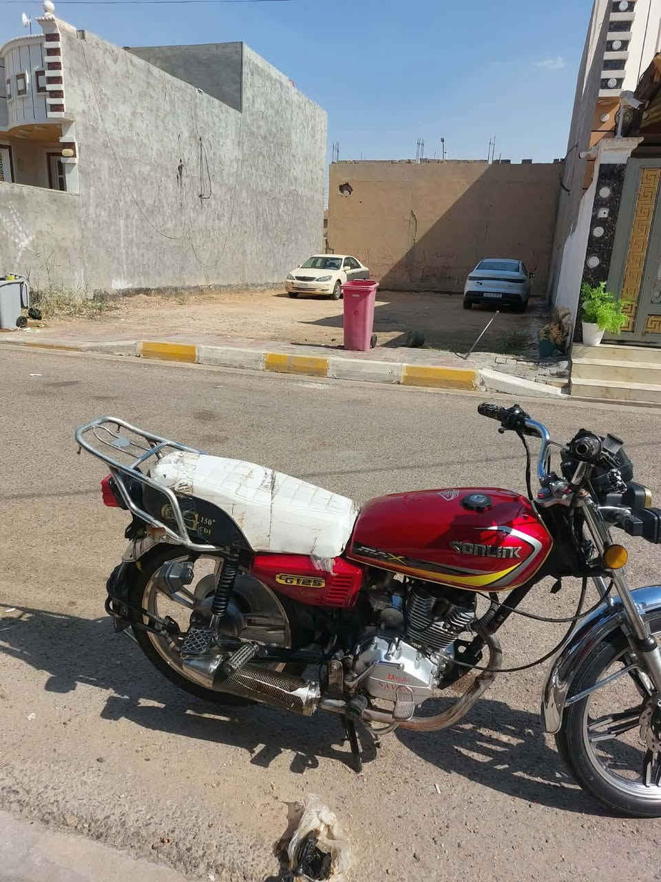 السلام عليكم
ايراني موديل 2021محدث كفرات ودشبول 2024
محرك نضيف ونشاط100 محرك ما ممدود عليه سبانه 
كهربائيات كله شغاله بس نقص بي جوزه مال سويج سعره 525وبي مجال 
رقم .*********** مو شراي وتكسر بسعره لتطبلي
