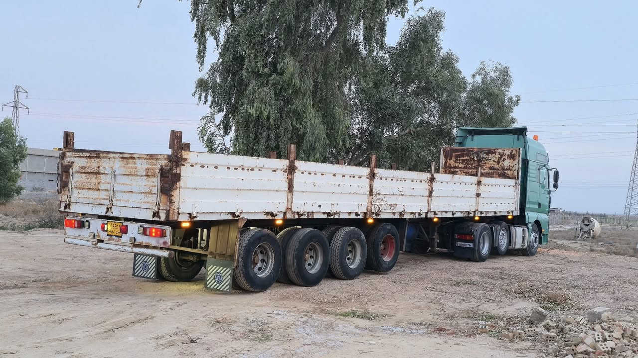 للبيع تريله مان موديل2005/السعر153$
محرك460بم ونوزل/كيراوتماتيك/سنكل امامي/رقم سليمانيه شرط التحويل/مكينه كير اكسل كفاله/قماره مكفوله من الصبغ 
عربانه حداديه 4محاور جوانب متحركه..مرسمه علسياره بسنويه
تخم تاير.راس وعرباه/سياره جاهزه علشغل.ماتصرف عليهه الف..
تبريد+ثلاجه/شاصي مكفول راس وعربانه/***********د
***********ديالى كنعان معرض الزهيري.
