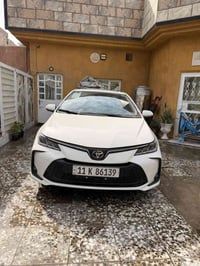 كورلا شكل الخليجي موديل 2025 حره تحويل مباشر ماشيه 2 بعدها زيرو مرقم ج...