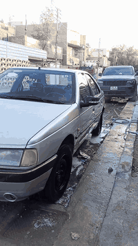 بيجو جي ال اكس موديل 2012 لون رصاصي رقم انكليزي دولي سنوية عضم عاج باس...