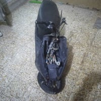 دراجه ساسوكي كوم حديد  الدراجه كلشي مابيها بس كاطعه نار قيم وخذ 077725...