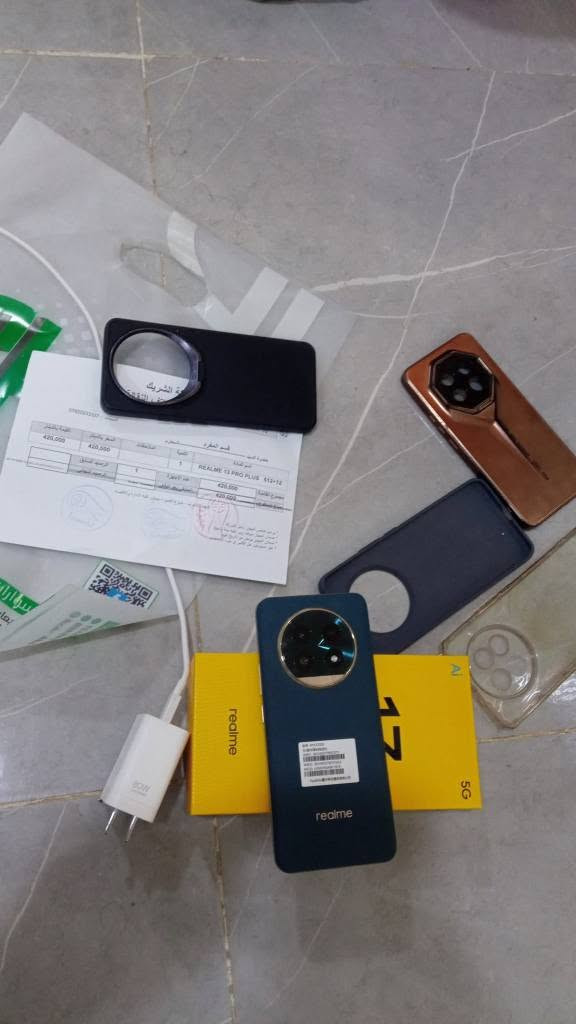 للبيع تواصل ***********
ريلمي 13برو بلس5G جهاز جديد كفالة عامه
ذاكره512 عشوائيه 12 جهاز مواصفات راقيه
بطارية 5200🔋 يدعم الذكاء الاصطناعي 
المعالج snapdragon 7s gen2✅✅
كاميرا زووم x120🌕🌖🌎 للقمر
سماعتين نضام استيريو 💢 سعر350 النجف, العراق
