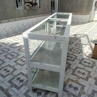 ميز المنيوم • مستخدم • ٣ قطع