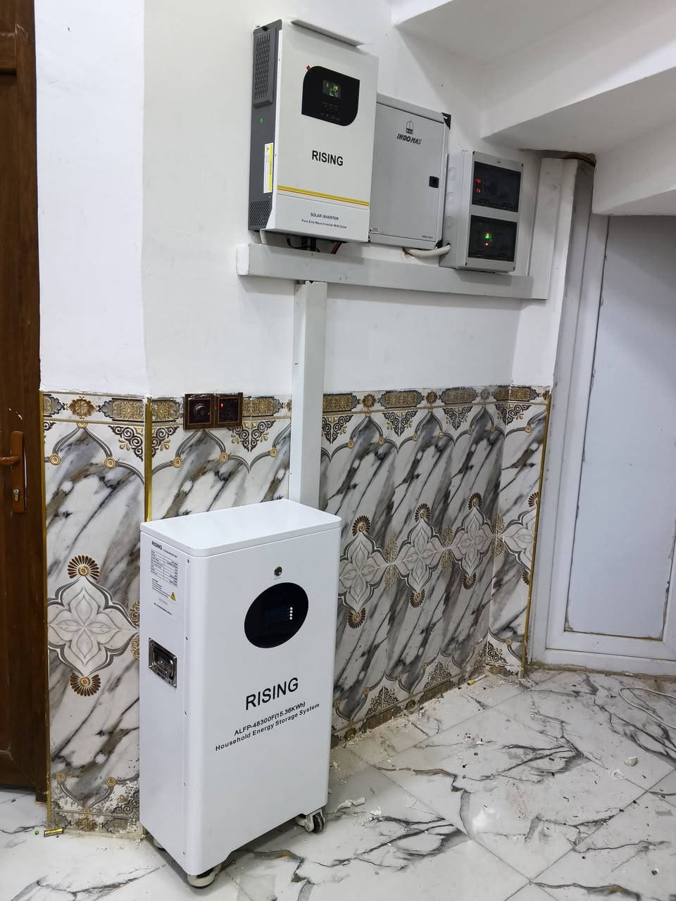 #الولى #ديالى_قضاء_بعقوبه_المجمع_التجاري

تم بعون الله اليوم 2026 /6/1
تنصيب  منضومت طاقه شمسيه
تفاصيل المنضومه صيانة واستبدال 
انفيرتر 11كيلو رايزنك 
و بطارية 15 كيلو واط
#الثانيه #ديالى_قضاء_مندلي_حي_بكر
منضومة 16 مبير نهاري  16 امبير ليلآ
انفيرتر 6.2كيلو واط ضمان سنتين عدد 1
بطاريات  ليثيوم 15كيلو واط عدد 1 ضمان ٥ سنوات 
الواح لونجي عدد 8 ضمان 10 سنوات
بورد حمايه و قواطع اي سي +دي سي
اسلاك دي سي دبل عازل حراري 

للطلب والاستفسار يرجى مراسلة الصفحة أو الرقم الواتساب ***********
