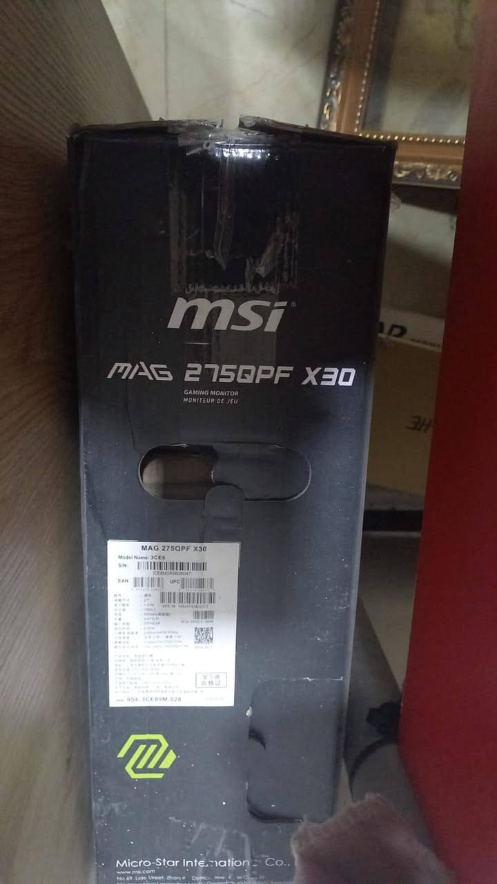 بي سي جديد كراتين كلها موجوده
rx 7800xt asus دول
ram 16gb triedent z 3600mhz
b550 aorus اليت
مساحه تيرا وربع
باور سبلاي 700 من FSP
كيس 7 فان
مبرد 240mm ديب كول

سعر 1600 قفل
شاشهmsi 300hz ال2k 27 ب350 الف جديده

يو بي اس 2600 kstar بطاريه منتهيه يحتاجلها تبديل35 الف

مايك هايبر اكس دو كاست جديد سعره 65

كلها شلع ب 2 مليون


**إذا كنت صاحب هذا الإعلان وتريد حذفه لأي سبب، رجاءا أرسل رسالة إلى الدعم الفني**