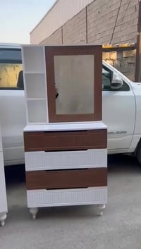 كنتور ٣ باب • كنتور ١٠٥×١٩٠ • ميز تواليت ٨٠×١٧٥