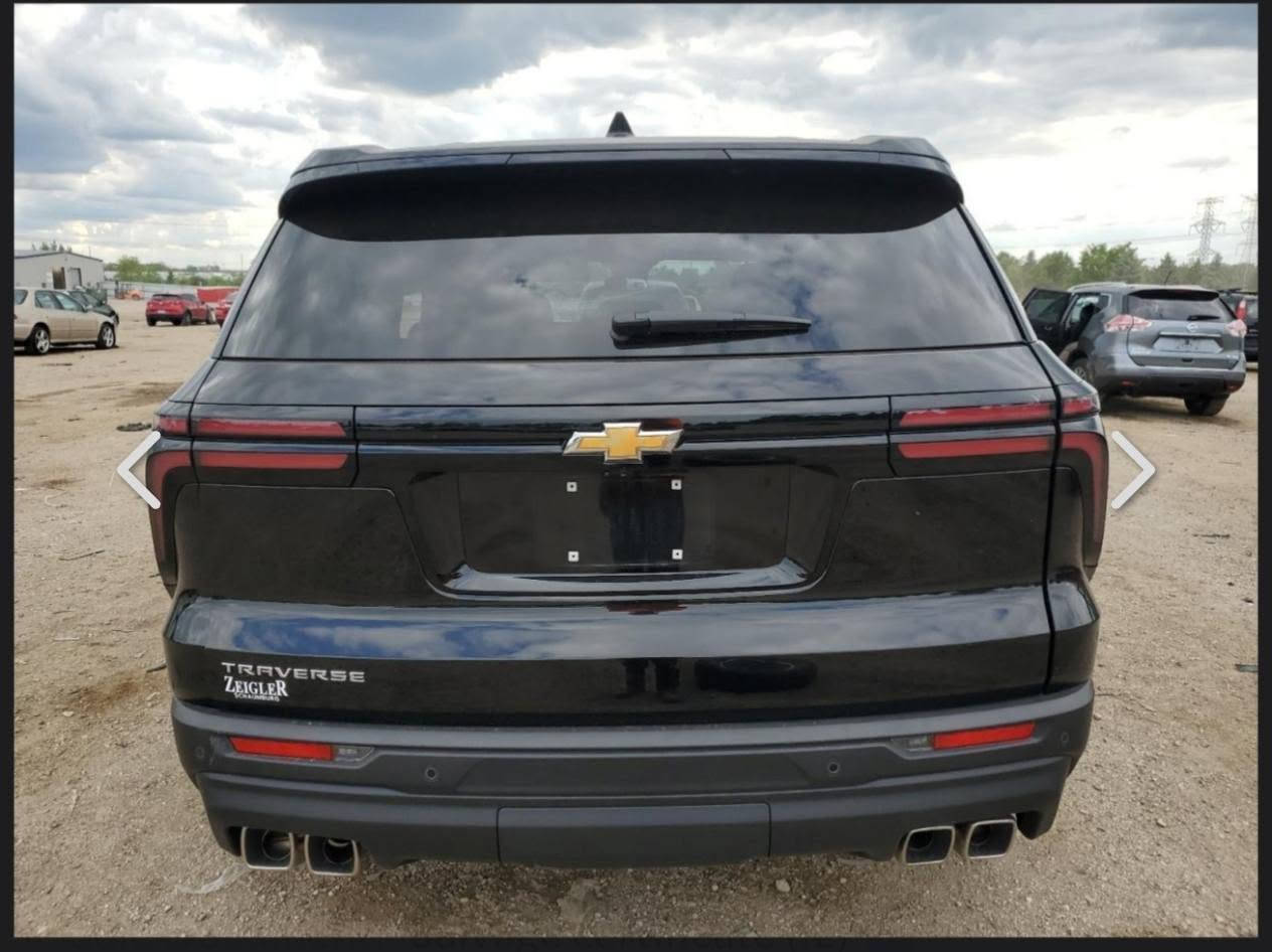 تحيه طيبه
2024 Chevrolet Traverse, LS
ترافرس 2024 ال اس 
لون اسود دخول جديد 
سبعه راكب 
رقم بغداد 
الضرر كما مبين بالصور 
واجه باب الصدر بي صيغ من امريكا 
البجم والحوض والدواخل مكفوله 
السعر 27500 $ قابل للتفاوض بالمعقول 
***********

