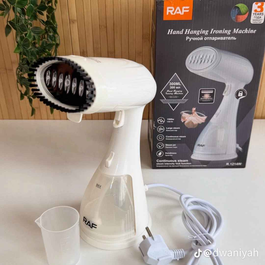 الف رحمه على روح امه وابو الي يعلقلي هذا باب رزقي الوحيد 
✨👕 كيّ سريع بدون تعب!

مكواة البخار اليدوية RAF R.1214B تخلي ملابسك أنيقة في دقائق 💨
🔥 تسخين خلال 35 ثانية
💪 بخار قوي 1500 واط
💧 خزان 300 مل قابل للفصل
👜 خفيفة ومناسبة للبيت والسفر
رتّب ملابسك بسهولة… واطلع بثقة ✨
يوجد خدمة توصيل لجميع المحافظات بغداد, العراق


**إذا كنت صاحب هذا الإعلان وتريد حذفه لأي سبب، رجاءا أرسل رسالة إلى الدعم الفني**