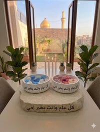 قطع حجر تركي • شموع معطرة • تجهيز مناسبات