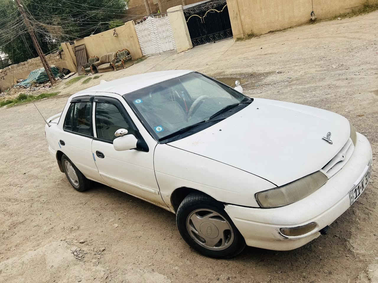 السلام عليكم من رخصة الدمن
للبيع كيا سيفيا موديل96

رقم بغداد
سماعات شغاله 
تبريد شغال 

مكينة مسكر وبيها صرفيه
كير عادي
تحويل مباشر

معروضة34بيها مجال قليل
 

المكان تكريت القادسيه
للاستفسار اكثر الاتصال على الرقم ‏***********/***********
