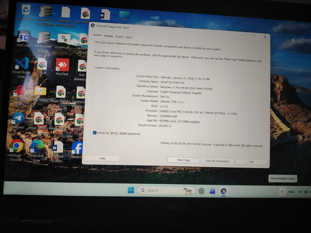 السلام عليكم
لابتوب دلل عدد ٢ للبيع

مواصفات كما موضح بالصور

اللابتوب الصغير شاشة لمس

مواصفات حلوة

مع الميز كيمنك ماركة حلوة قياس ١٤٠ قوي جدا إضاءة rgb

مع هارد خارجي سانديسك ssd ٤ تيرا جديد

البيع اي شي تحتاج من هاي الأغراض

سبب البيع حالة خاصة

قيم واخذ

واتساب

***********
