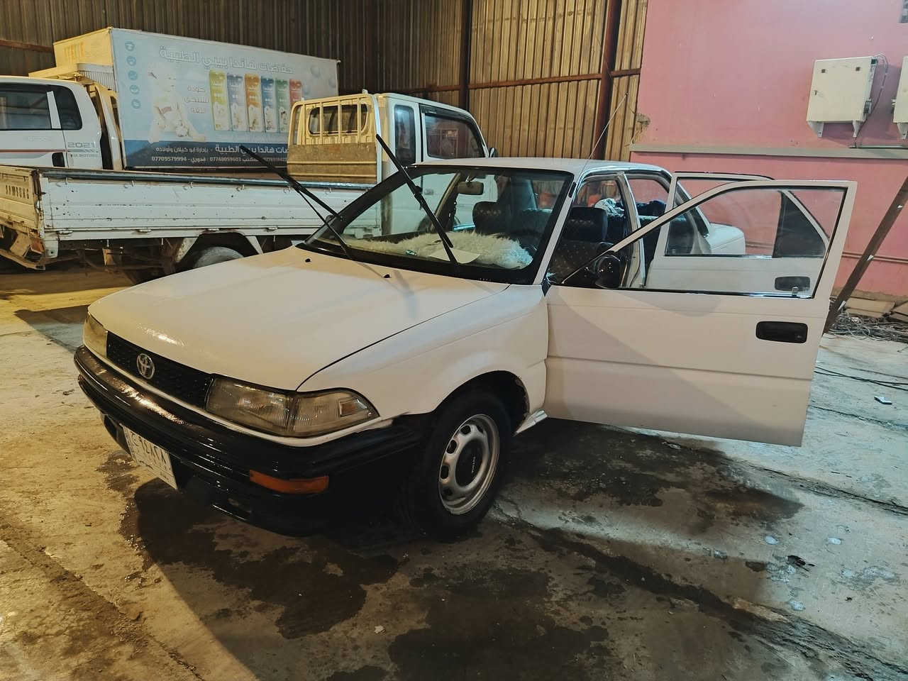 كورلا موديل 1990
كير محرك تبريد تخم تاير

السيارة يسرا بلادي كير عادي

السعر ٤٨ المكان سامراء


**إذا كنت صاحب هذا الإعلان وتريد حذفه لأي سبب، رجاءا أرسل رسالة إلى الدعم الفني**