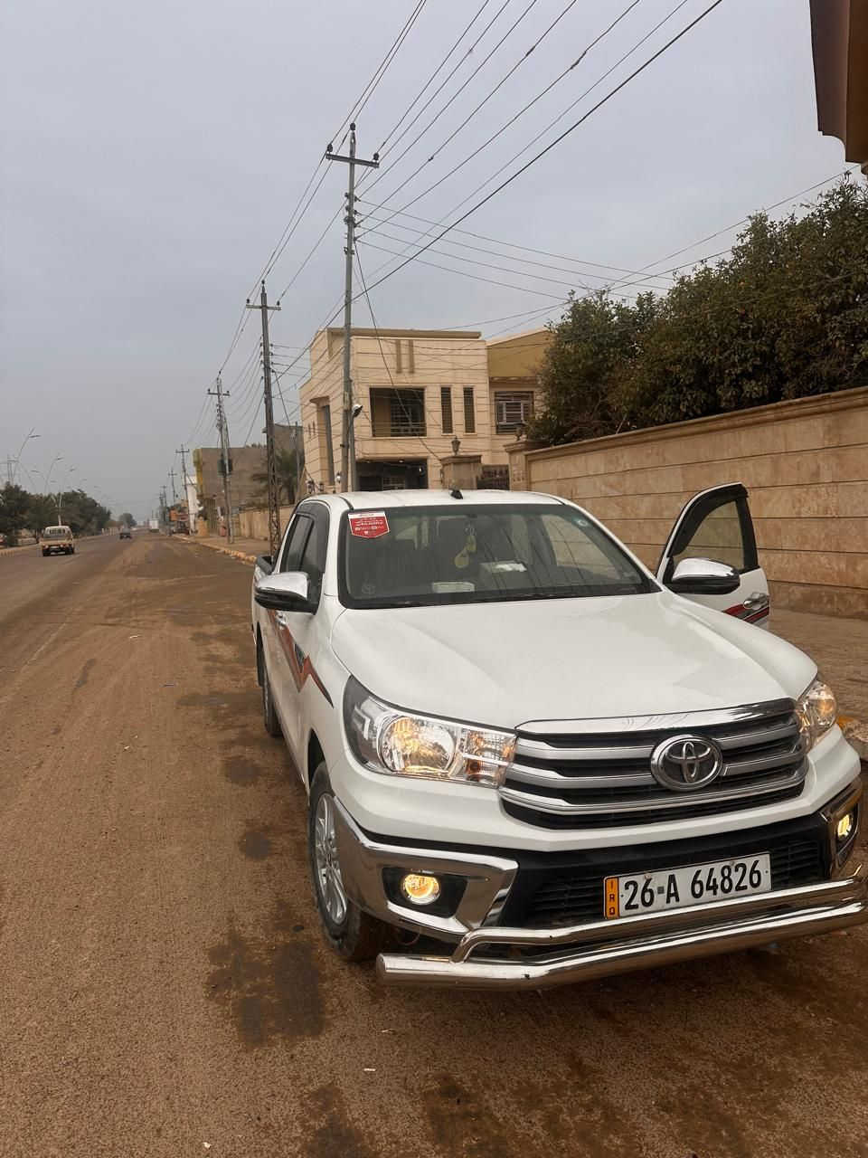 السلام عليكم 
بيك اب موديل 2025 
مكفوله م بيها بارد شبر ومبدله قطعه شركة 

رقم صلاح الدين سنويه بأسمي تحويل ثاني يوم

محرك گير مكفولات

تايرات شركة ساز

ماشية 2000الف

تبريد 

إشاير بالمري 

كير اوتوماتيك 

داخل ماروني

تحكم ستيرن جهتين

مانع انزلاق 

نظام ايكو 

حساسات خلفيه

 السعر 292وبيها مجال 

مكاني سامراء 

الاتصال ***********
